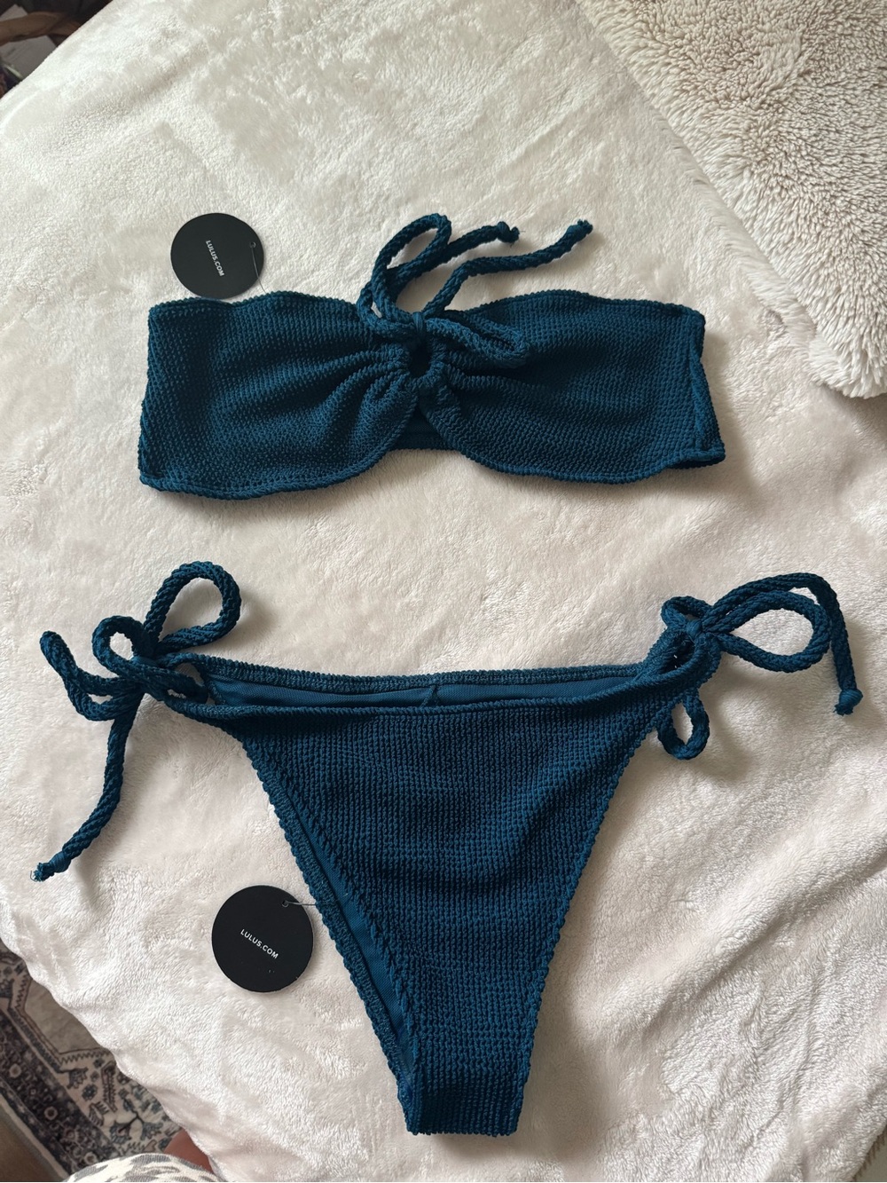 Lulus Strapless Bikini Set
